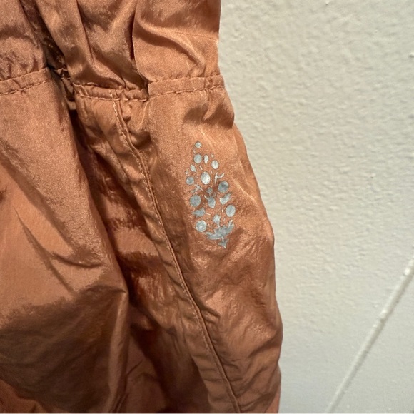 Free People Movement Orange The Way Home Logo Shorts - Picture 3 of 11